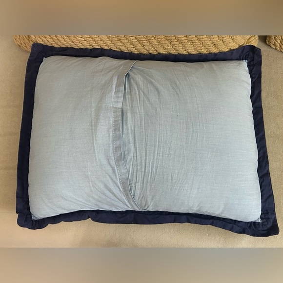 Pottery Barn Kids Baseball Themed “Thomas” Pillow, 100% Cotton - Picture 6 of 6